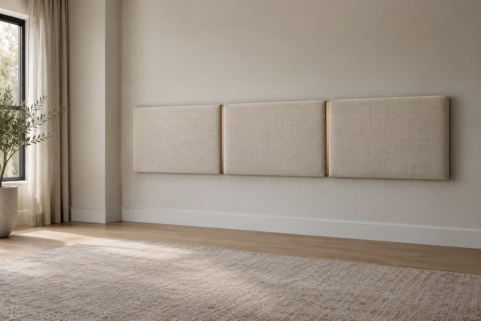 Ravello Upholstered Wall-Panel Headboard System — design preview