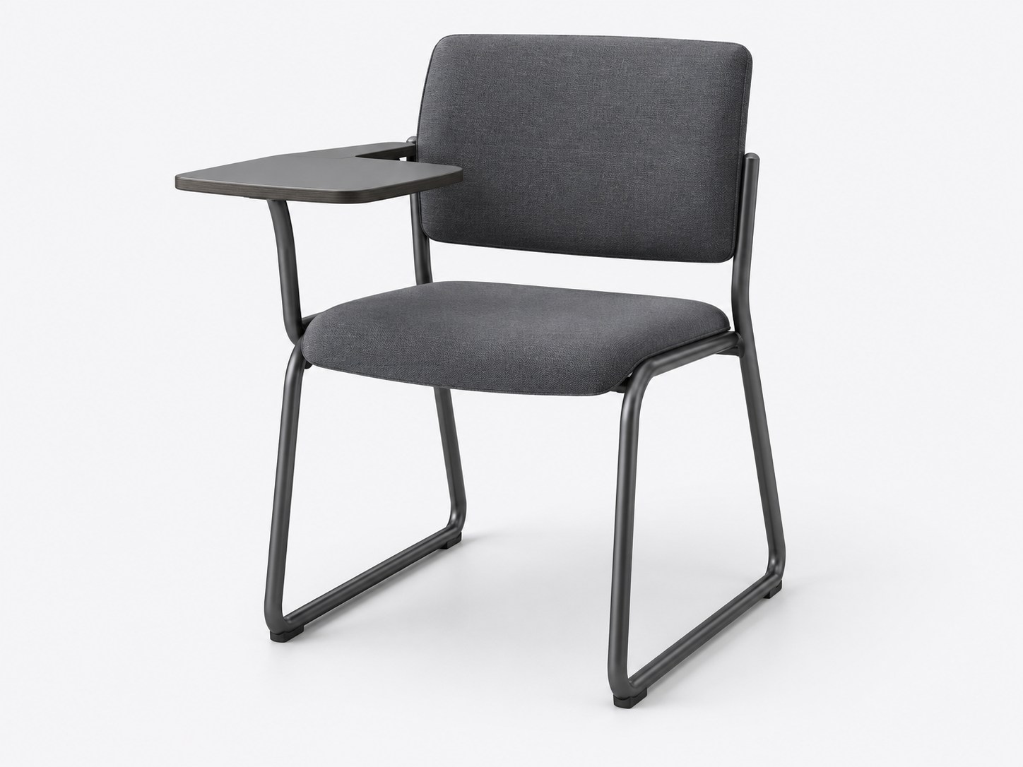 Milo Foldable Conference Chair with Tablet Arm — design preview
