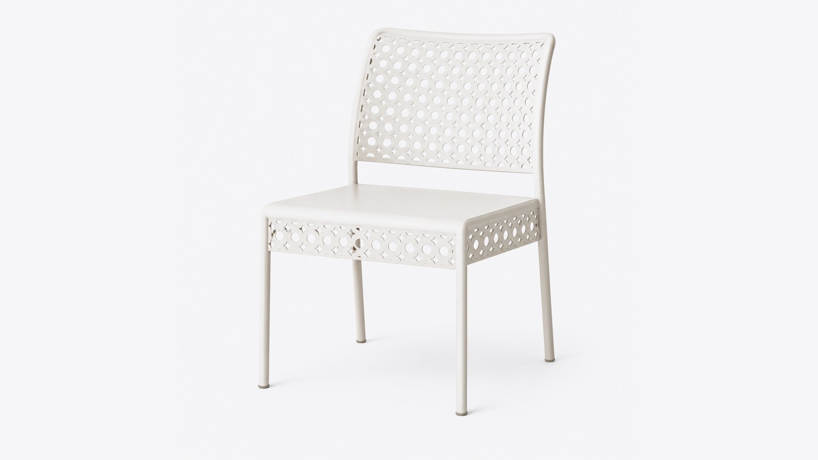 Dhoop Perforated Courtyard Chair — design preview