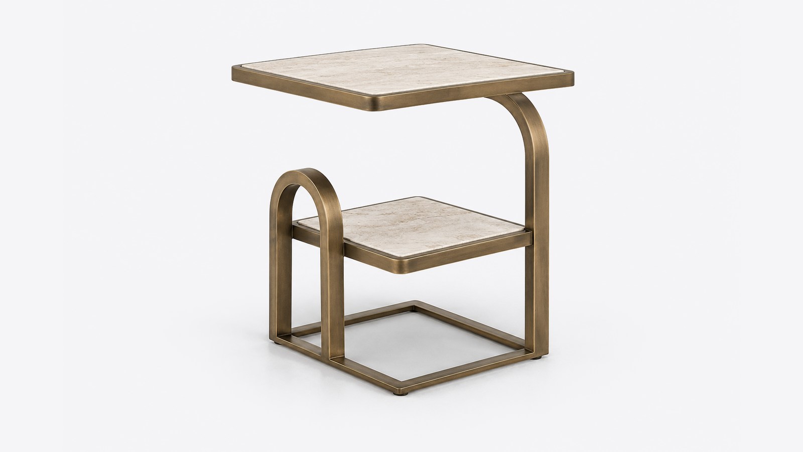 Saqib Two-Tier Side Table — design preview