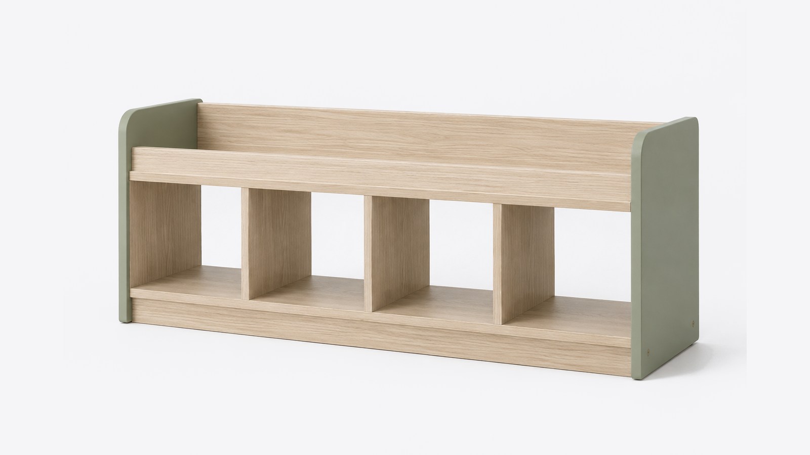 Bano Front-Facing Toy Library — design preview