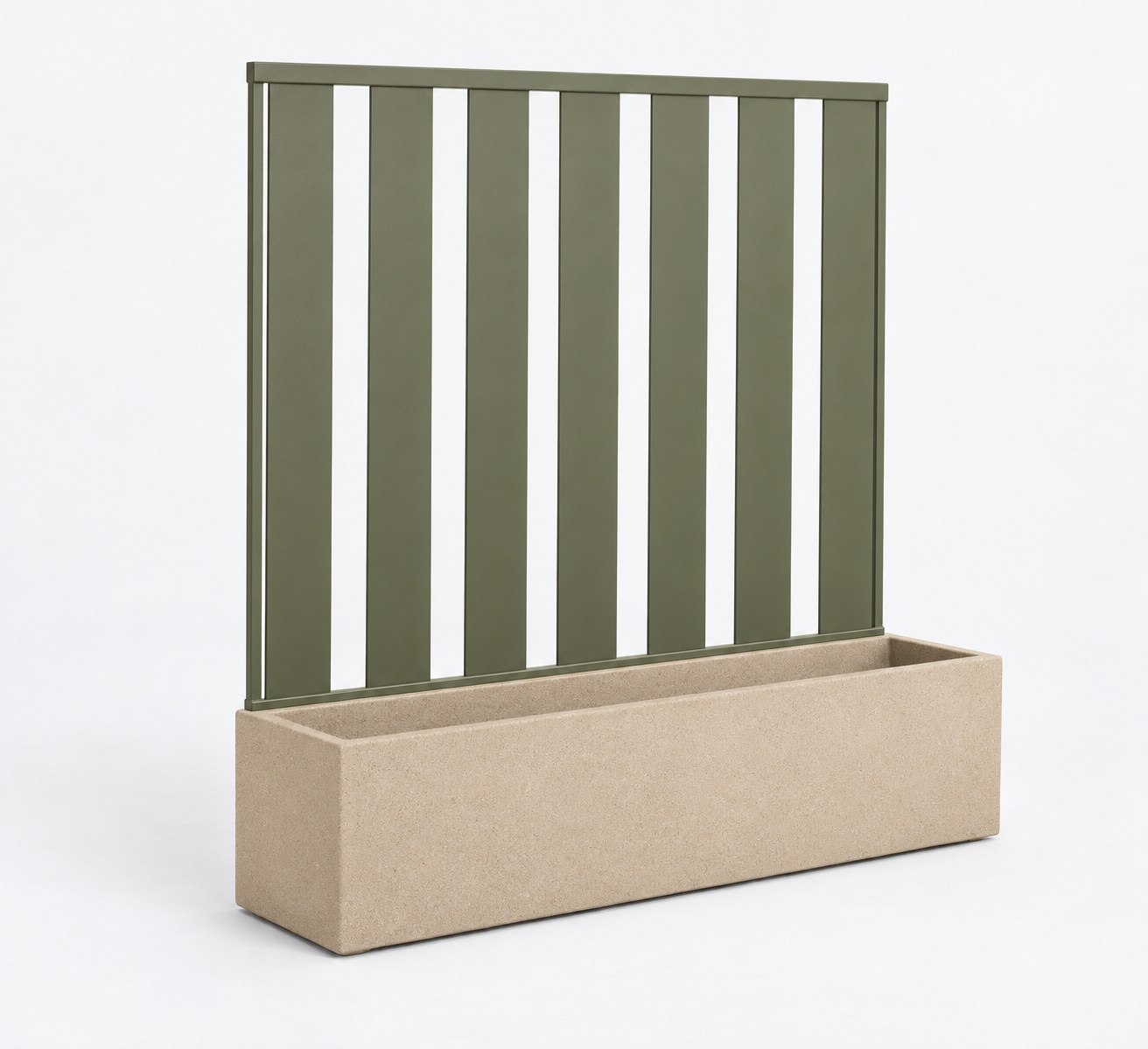Nadi Balcony Privacy Screen Planter — design preview
