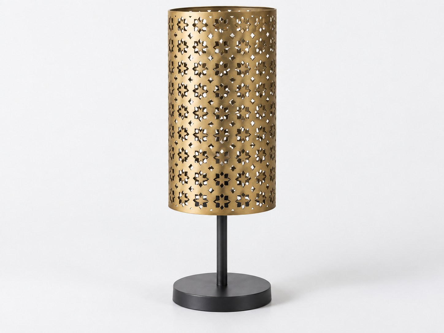 Mehrab Pierced Metal Table Lamp — design preview