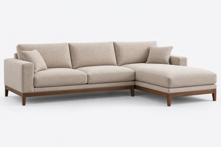 Luma Modular L-Shape Sectional — design preview