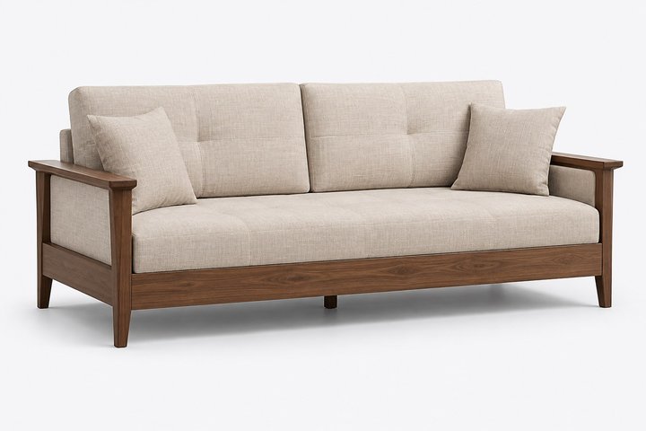 Zara Convertible Sofa Bed — design preview