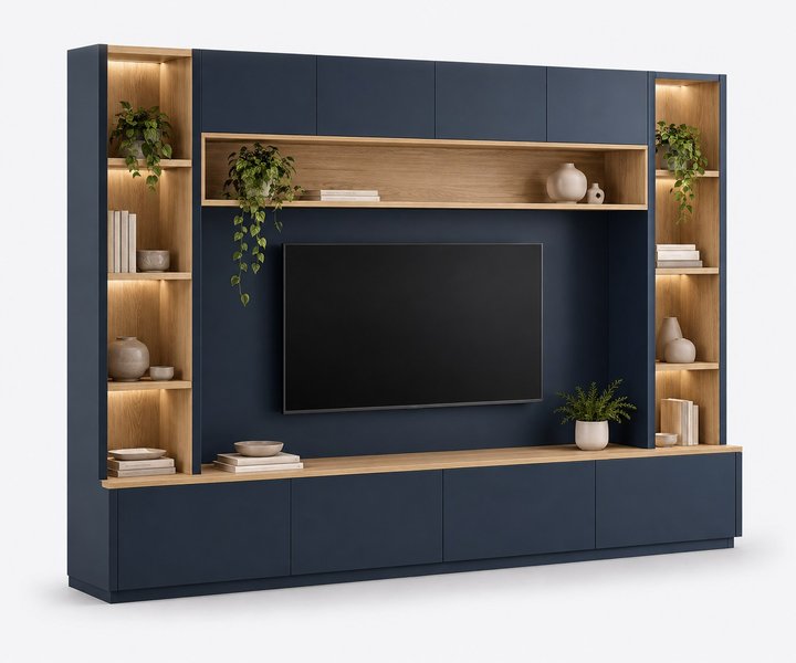 Vira Modular Living Room Wall Unit — design preview