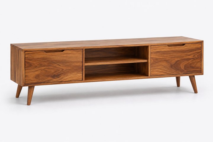 Mora Compact Media Bench — design preview