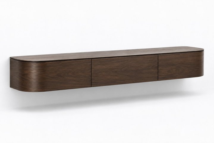 Milan Smart Floating TV Console — design preview