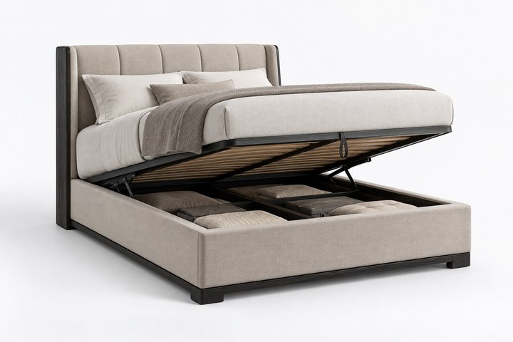 Tala Smart Queen Lift-Up Storage Bed — design preview