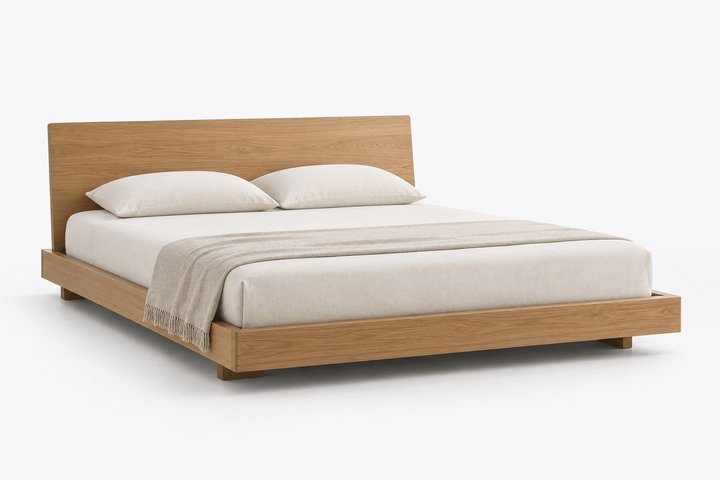 Meya Compact Low Profile Bed — design preview