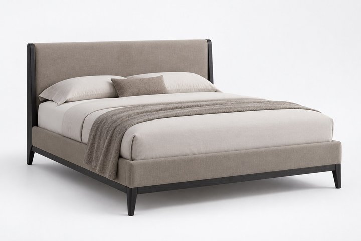 Milan Queen Platform Bed — design preview