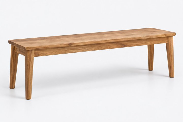 Vela Compact Dining Bench — design preview
