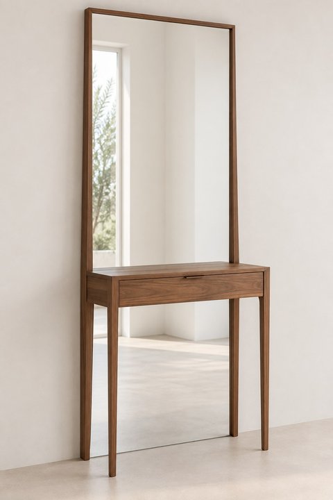 Milan Modular Entry Mirror Console — design preview
