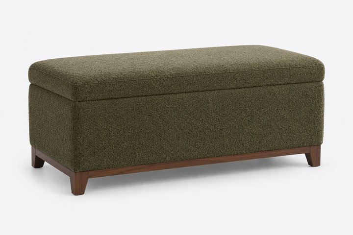Ona Smart Storage Ottoman — design preview