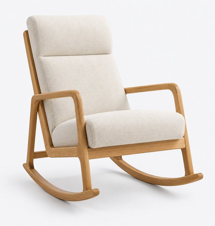 Lina Compact Rocking Chair — design preview