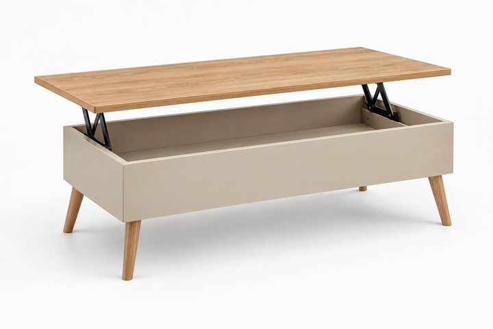 Milan Smart Lift-Top Coffee Table — design preview