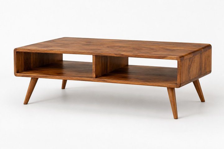 Aara Mid-Century Coffee Table — design preview