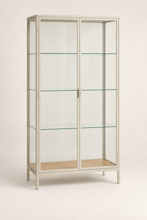 Ona Compact Glass Display Cabinet — design preview