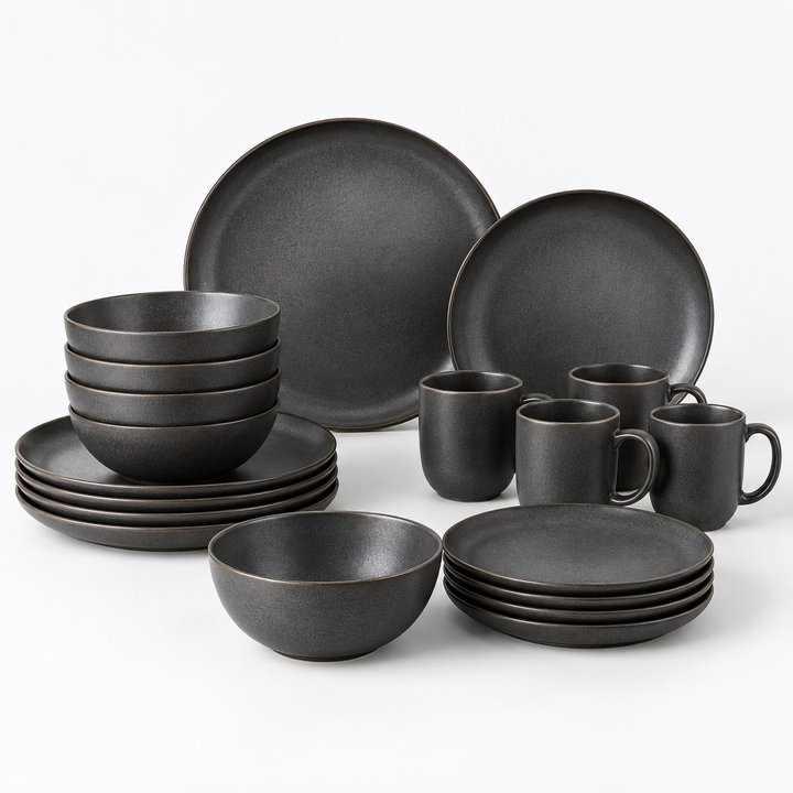 Aara Stoneware Dinner Set — design preview