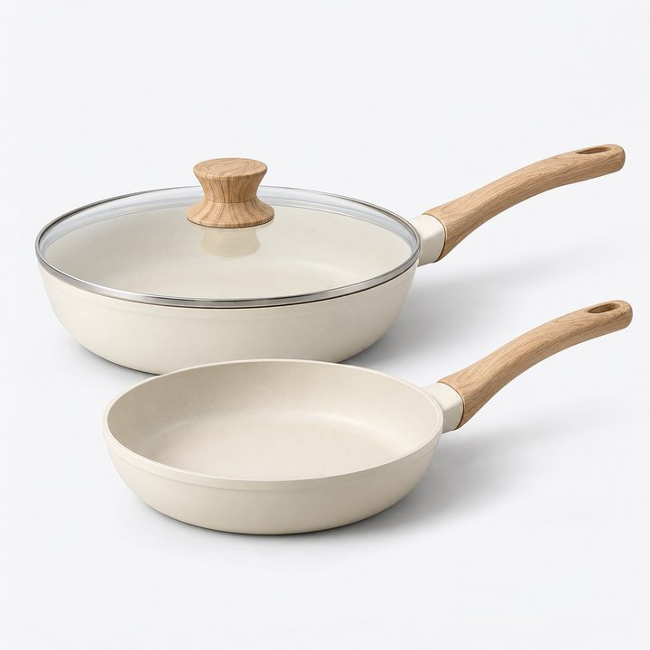 Nisa Non-Stick Fry Pan Set — design preview