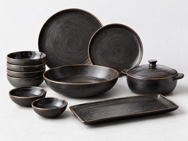 Milan Serveware Set — design preview