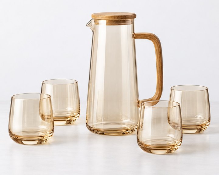 Kora Glassware Set — design preview