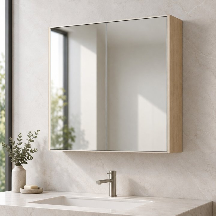 Mira Bathroom Mirror Cabinet — design preview