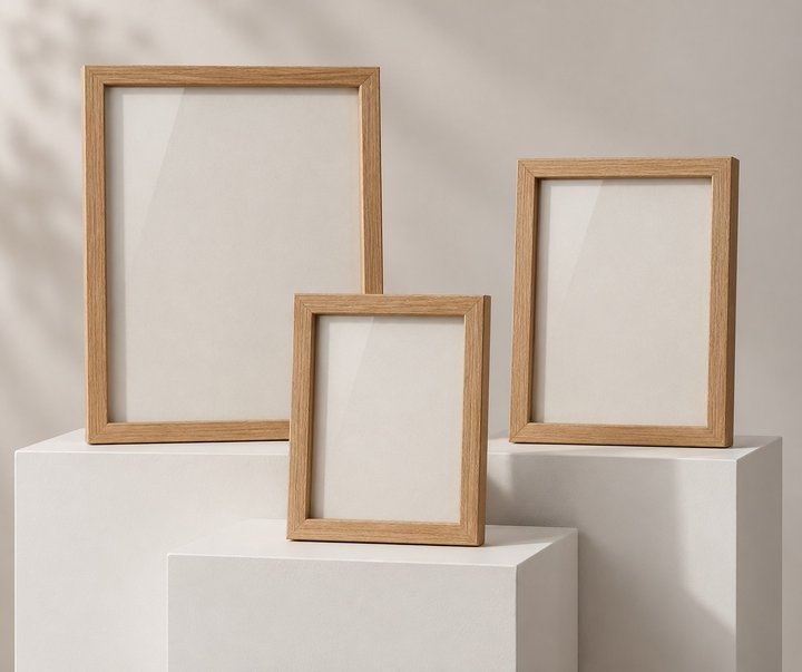 Oria Photo Frame Set — design preview