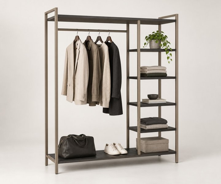 Cleo Open Wardrobe System — design preview