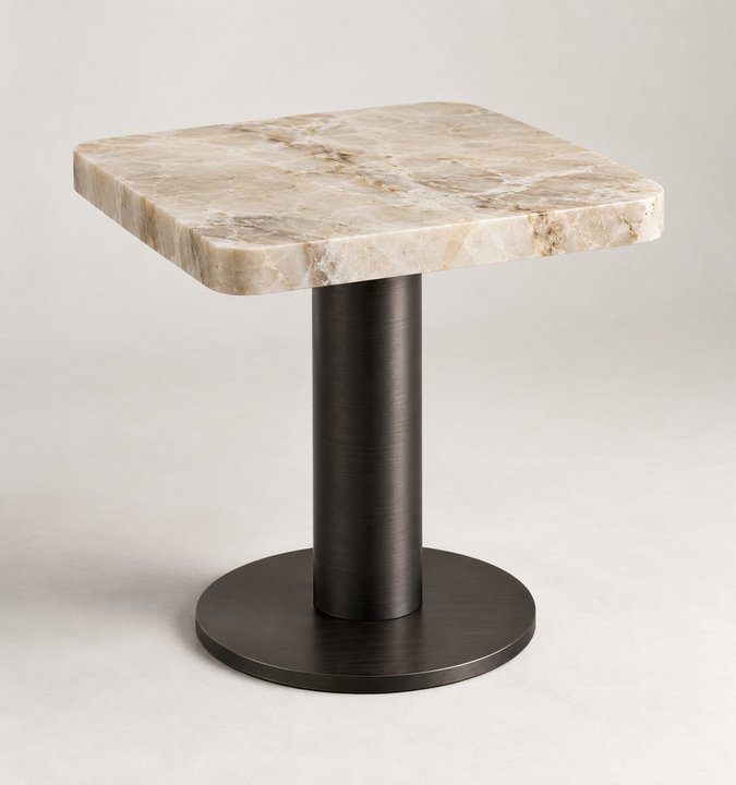 Silo Marble Onyx Side Table — design preview