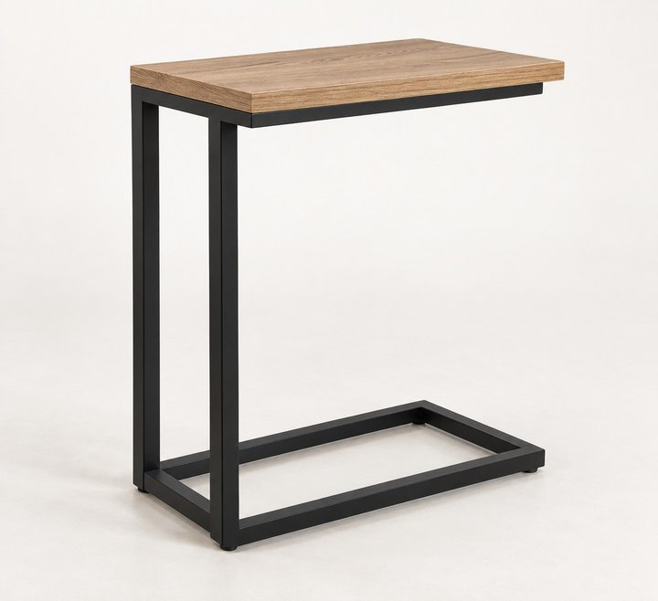 Solis C-Shape Sofa Table — design preview