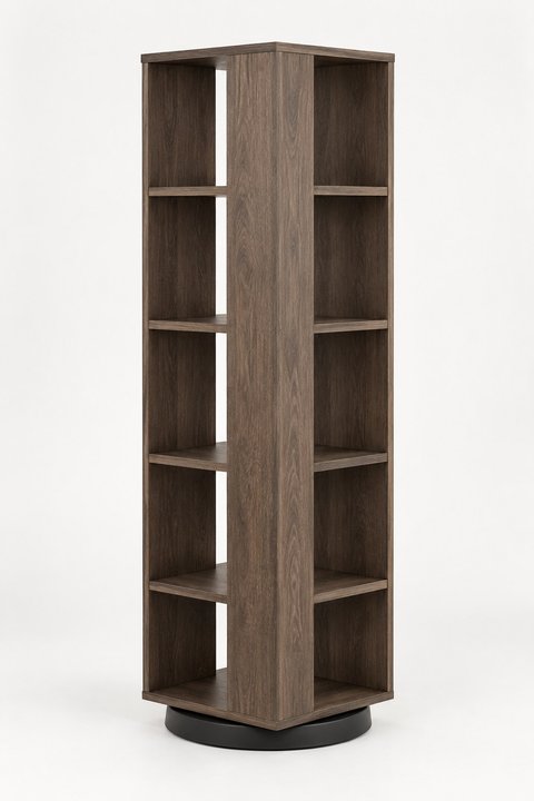 Mirae Rotating Bookcase Tower — design preview
