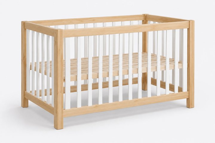 Timo Convertible Crib-to-Toddler Bed — design preview
