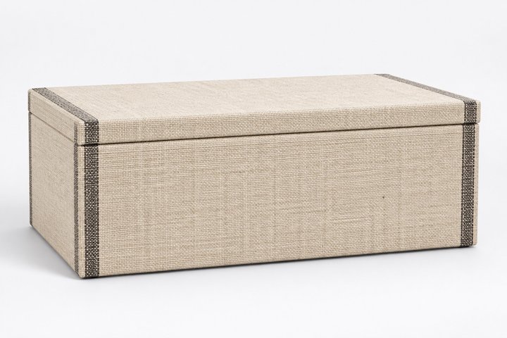 Loom Divided-Lid Storage Trunk — design preview