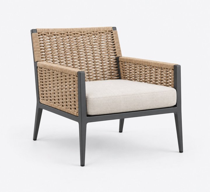 Darya Woven Outdoor Lounge Chair — design preview