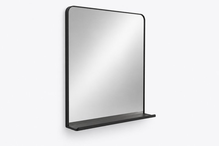 Rill Bathroom Mirror with Shelf — design preview