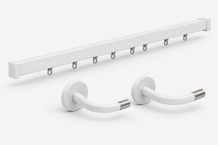 Meadow Curtain Track and Holdback Kit — design preview