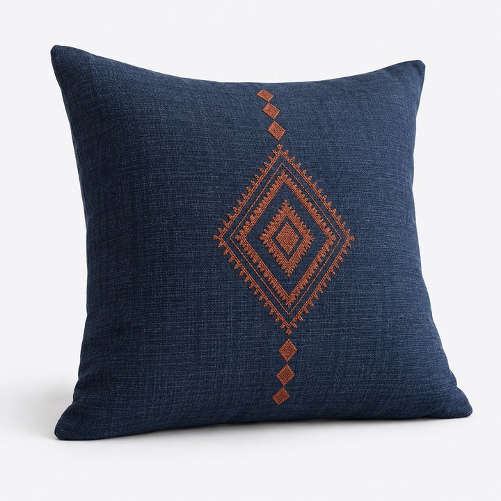 Nura Embroidered Cushion Cover Set — design preview