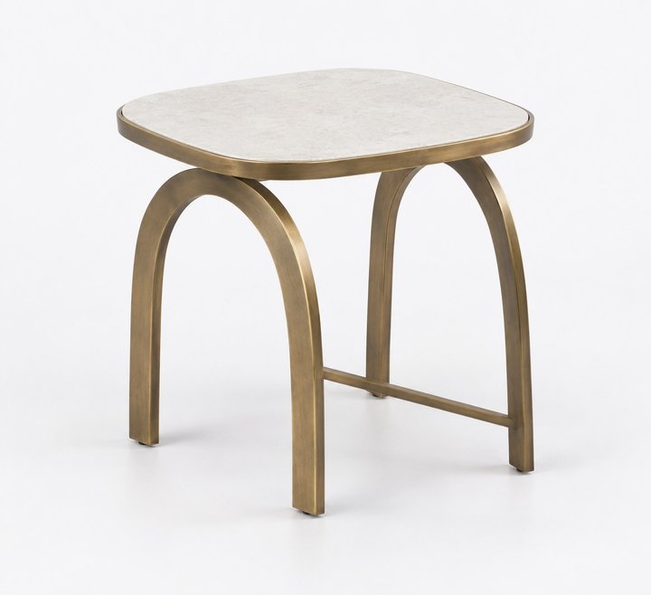 Riwaq Arc-Bridge End Table — design preview