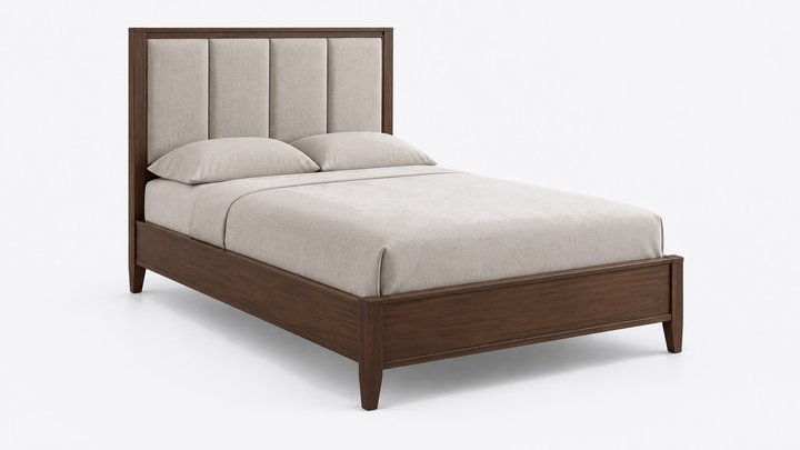 Mehrab Panel Storage Bed — design preview
