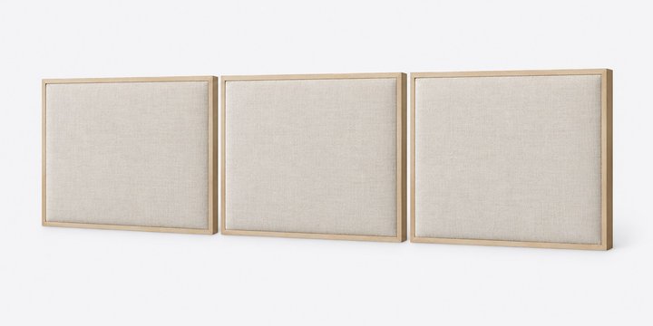 Sukun Upholstered Headboard Wall Set — design preview