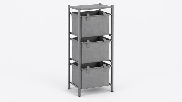 Dhobi Stack-and-Sort Laundry Tower — design preview