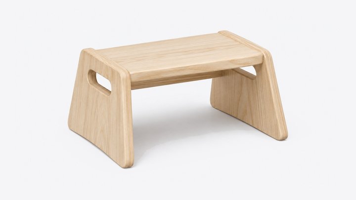 Tota Step-and-Store Kids Stool — design preview