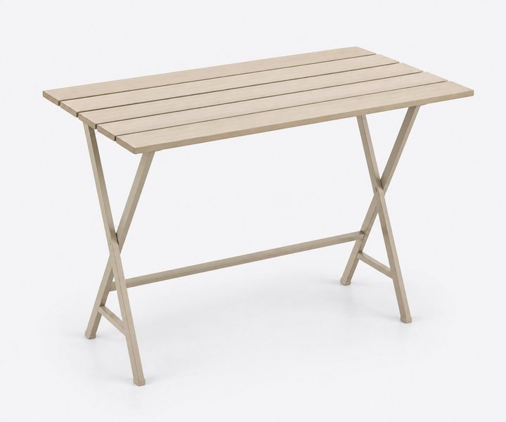 Barish Slatted Balcony Table — design preview