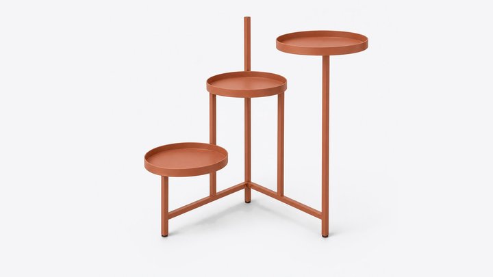 Bel Pergola Corner Plant Stand — design preview