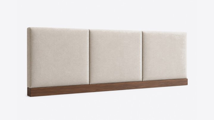 Sadaf Floating Panel Headboard — design preview