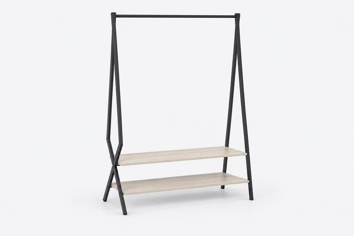 Nizam Fold-Flat Wardrobe Rail — design preview