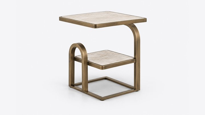 Saqib Two-Tier Side Table — design preview
