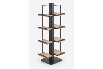 Riva Two-Sided Rotating Shoe Rack — design preview