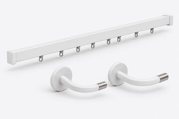 Meadow Curtain Track and Holdback Kit — design preview